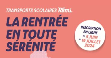 Inscription transport scolaire du 5 juin au 19 juillet 2024